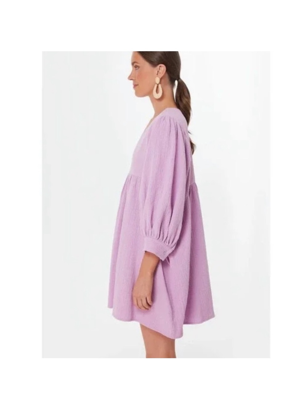 Pomander Place Lavender Gauze Millie Dress XS - Picture 4 of 14